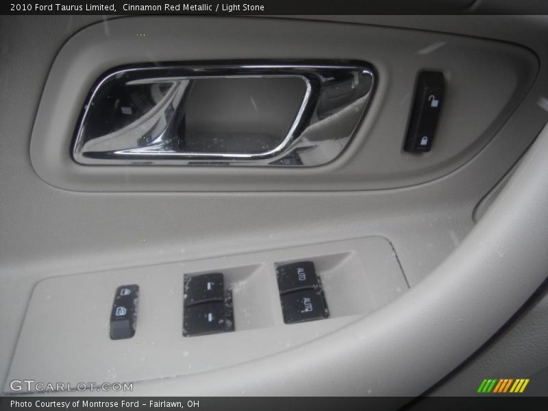 Cinnamon Red Metallic / Light Stone 2010 Ford Taurus Limited