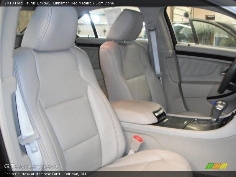 Cinnamon Red Metallic / Light Stone 2010 Ford Taurus Limited