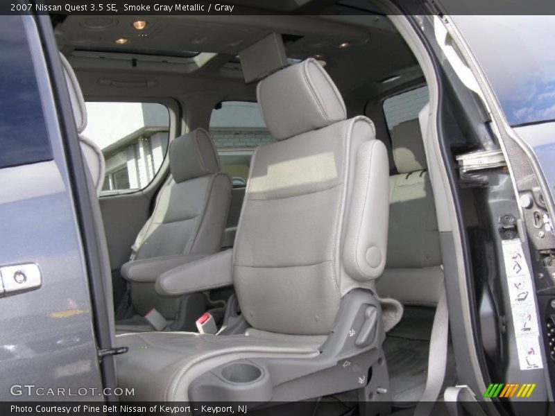 Smoke Gray Metallic / Gray 2007 Nissan Quest 3.5 SE
