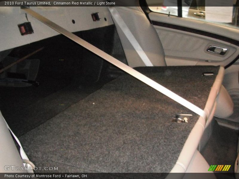 Cinnamon Red Metallic / Light Stone 2010 Ford Taurus Limited