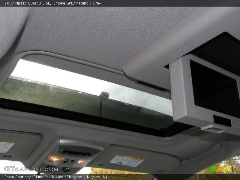 Smoke Gray Metallic / Gray 2007 Nissan Quest 3.5 SE