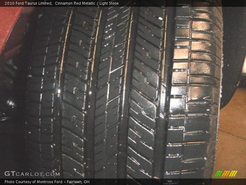Cinnamon Red Metallic / Light Stone 2010 Ford Taurus Limited