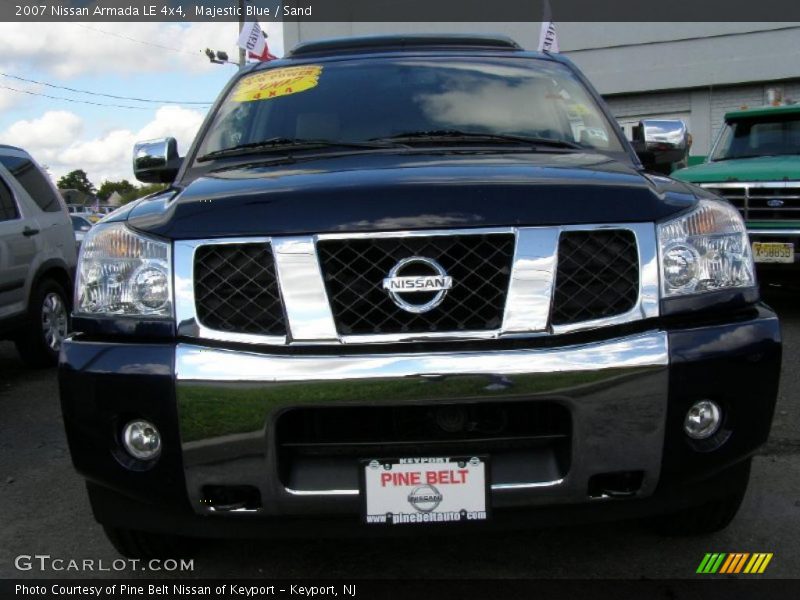 Majestic Blue / Sand 2007 Nissan Armada LE 4x4