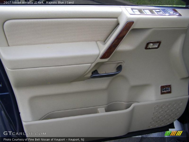 Majestic Blue / Sand 2007 Nissan Armada LE 4x4