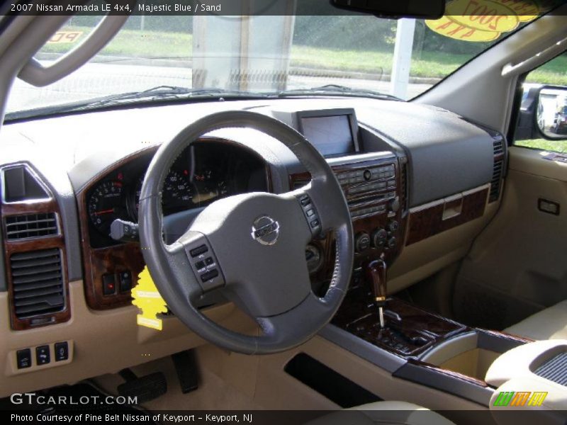Majestic Blue / Sand 2007 Nissan Armada LE 4x4