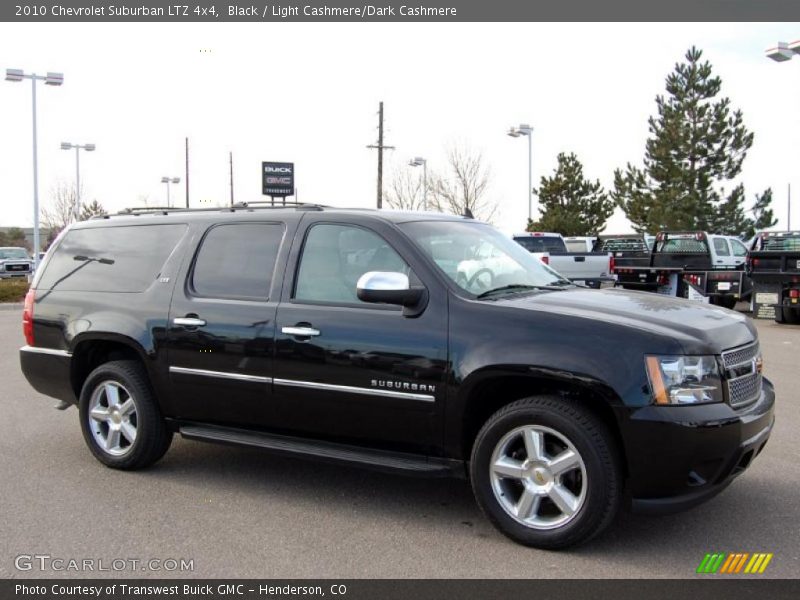 Black / Light Cashmere/Dark Cashmere 2010 Chevrolet Suburban LTZ 4x4