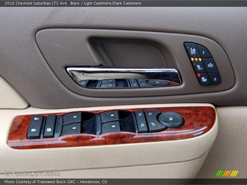 Controls of 2010 Suburban LTZ 4x4