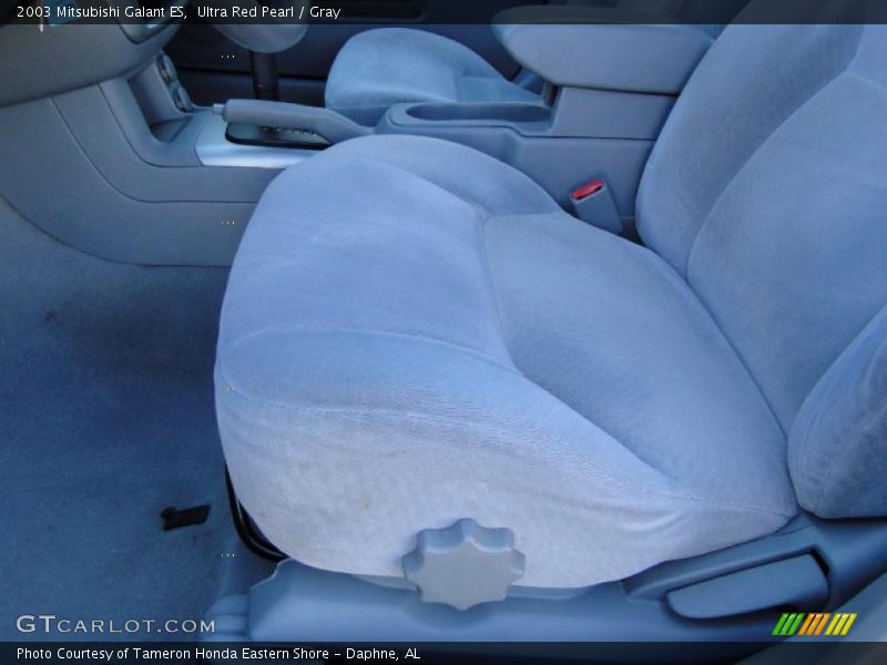 Ultra Red Pearl / Gray 2003 Mitsubishi Galant ES