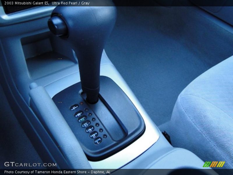 Ultra Red Pearl / Gray 2003 Mitsubishi Galant ES
