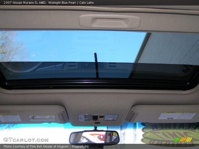 Midnight Blue Pearl / Cafe Latte 2007 Nissan Murano SL AWD