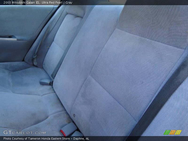 Ultra Red Pearl / Gray 2003 Mitsubishi Galant ES