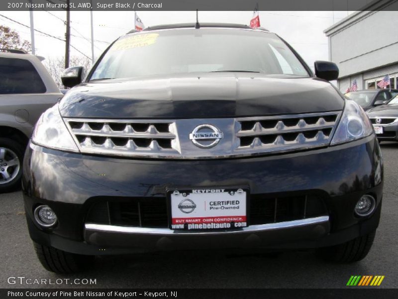 Super Black / Charcoal 2007 Nissan Murano SL AWD