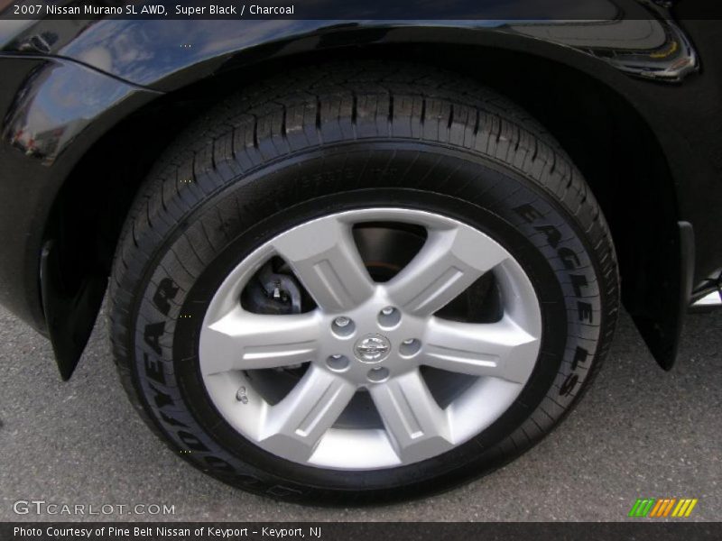 Super Black / Charcoal 2007 Nissan Murano SL AWD