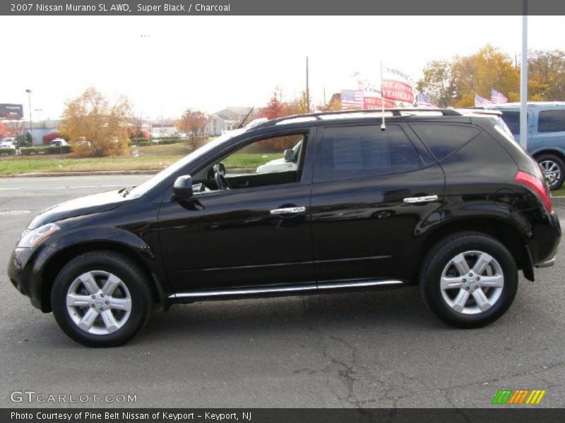 Super Black / Charcoal 2007 Nissan Murano SL AWD