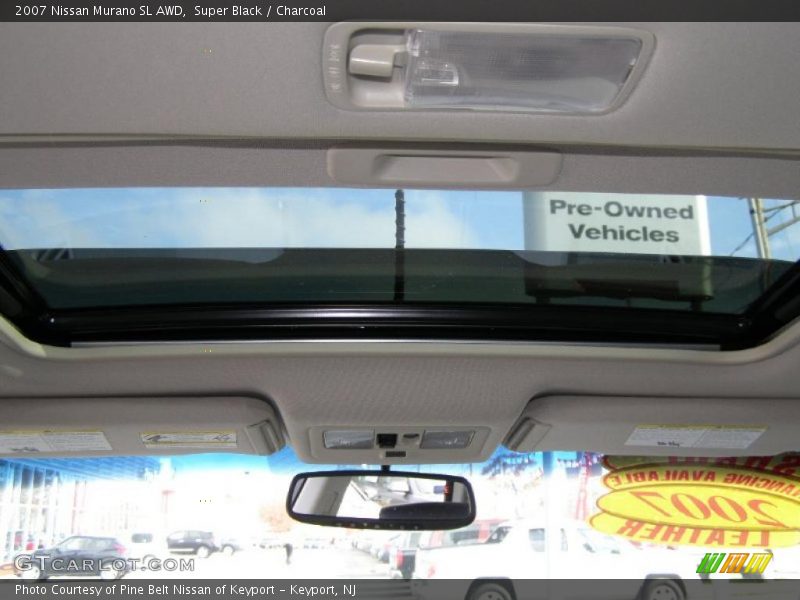 Super Black / Charcoal 2007 Nissan Murano SL AWD
