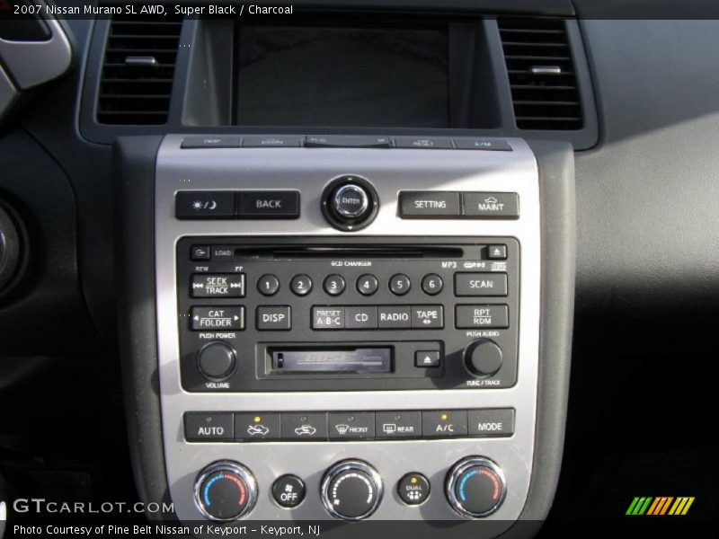 Super Black / Charcoal 2007 Nissan Murano SL AWD