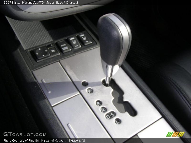 Super Black / Charcoal 2007 Nissan Murano SL AWD