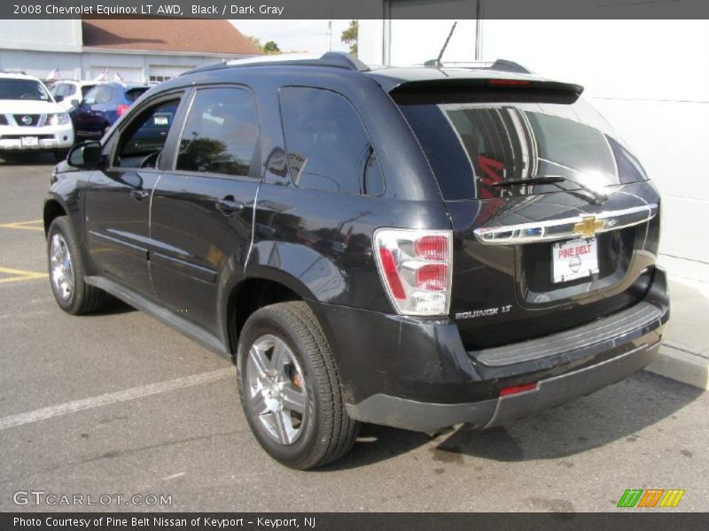Black / Dark Gray 2008 Chevrolet Equinox LT AWD