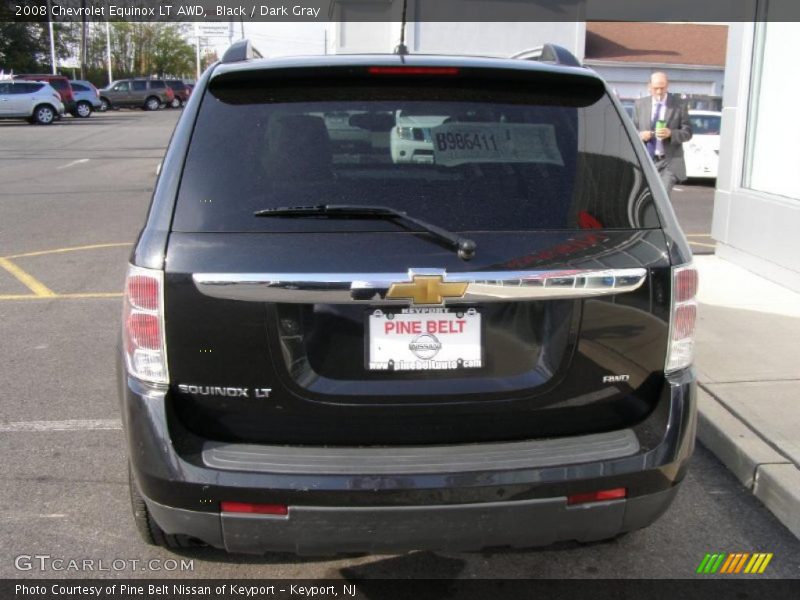 Black / Dark Gray 2008 Chevrolet Equinox LT AWD