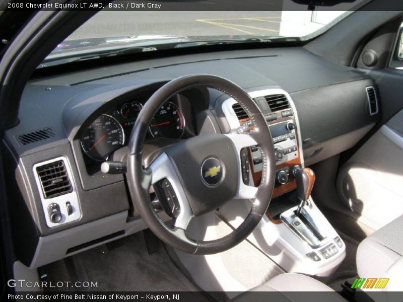 Black / Dark Gray 2008 Chevrolet Equinox LT AWD