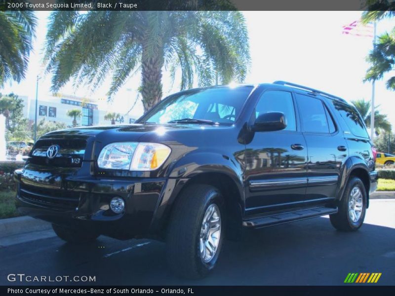 Black / Taupe 2006 Toyota Sequoia Limited