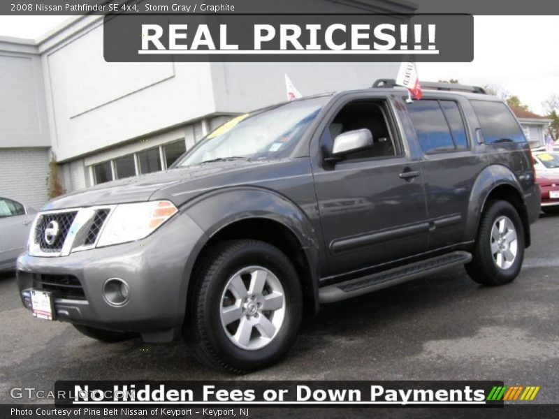 Storm Gray / Graphite 2008 Nissan Pathfinder SE 4x4