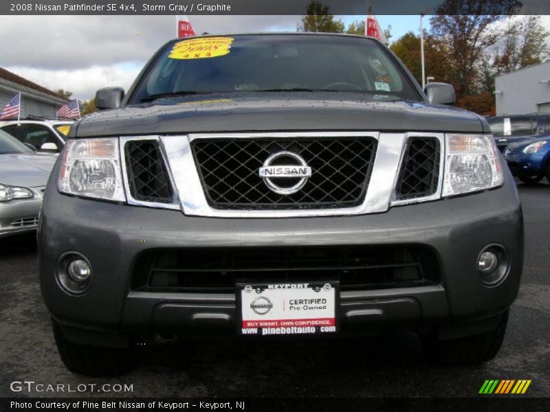 Storm Gray / Graphite 2008 Nissan Pathfinder SE 4x4