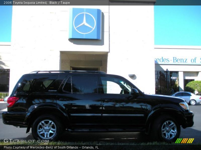 Black / Taupe 2006 Toyota Sequoia Limited