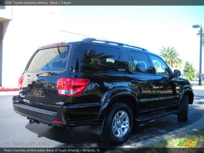 Black / Taupe 2006 Toyota Sequoia Limited