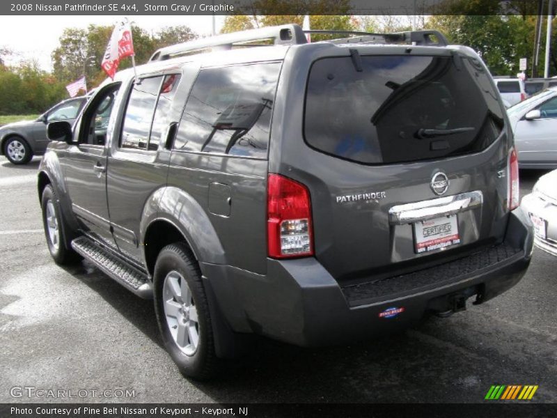 Storm Gray / Graphite 2008 Nissan Pathfinder SE 4x4