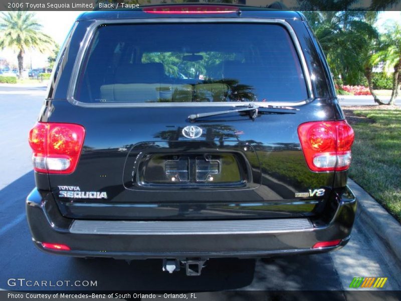 Black / Taupe 2006 Toyota Sequoia Limited