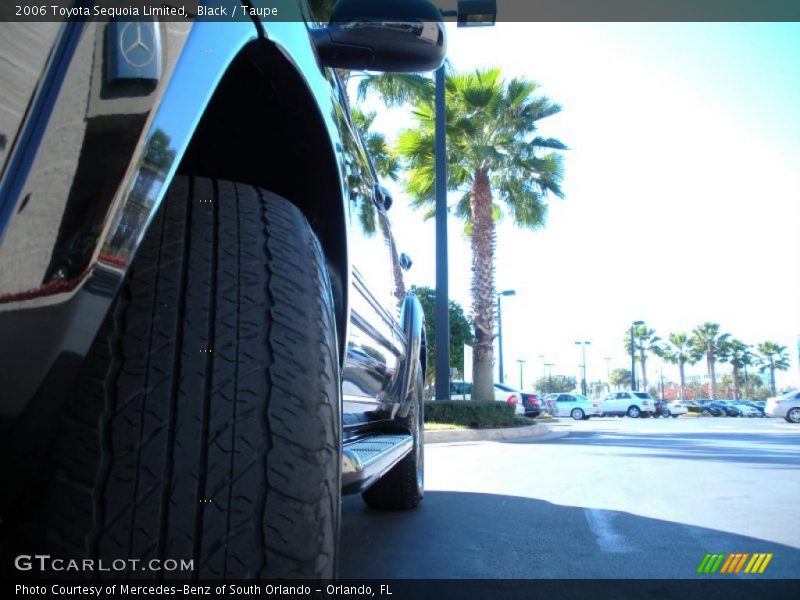 Black / Taupe 2006 Toyota Sequoia Limited