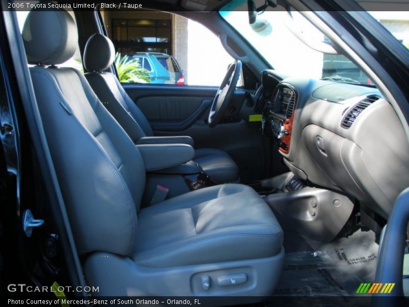 Black / Taupe 2006 Toyota Sequoia Limited