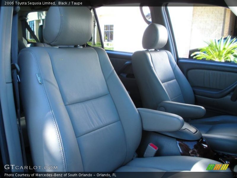 Black / Taupe 2006 Toyota Sequoia Limited