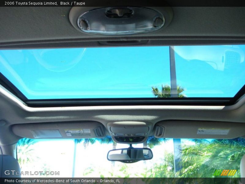 Black / Taupe 2006 Toyota Sequoia Limited
