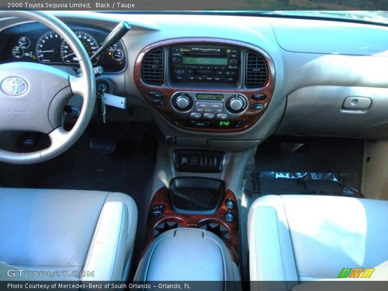Black / Taupe 2006 Toyota Sequoia Limited