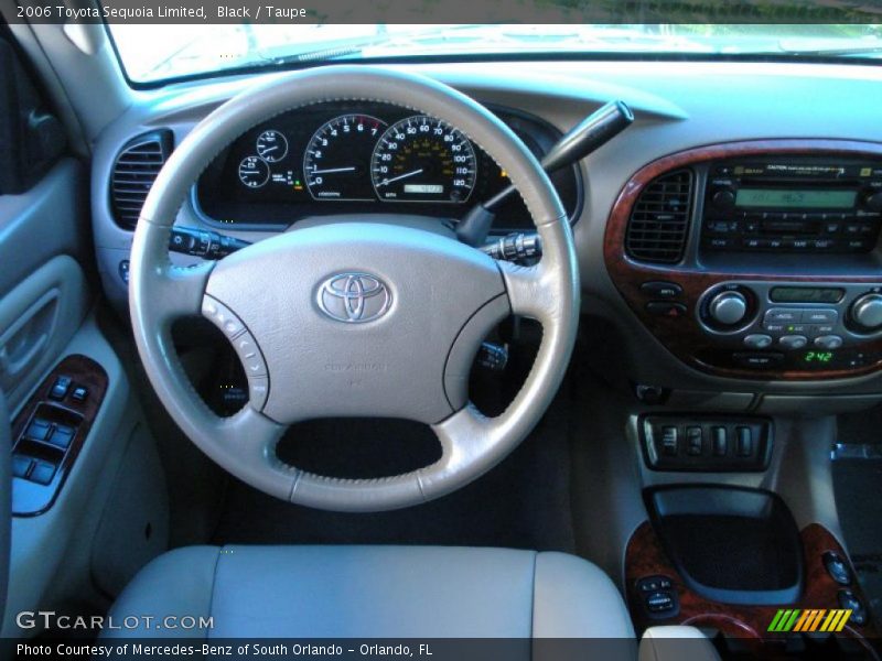 Black / Taupe 2006 Toyota Sequoia Limited