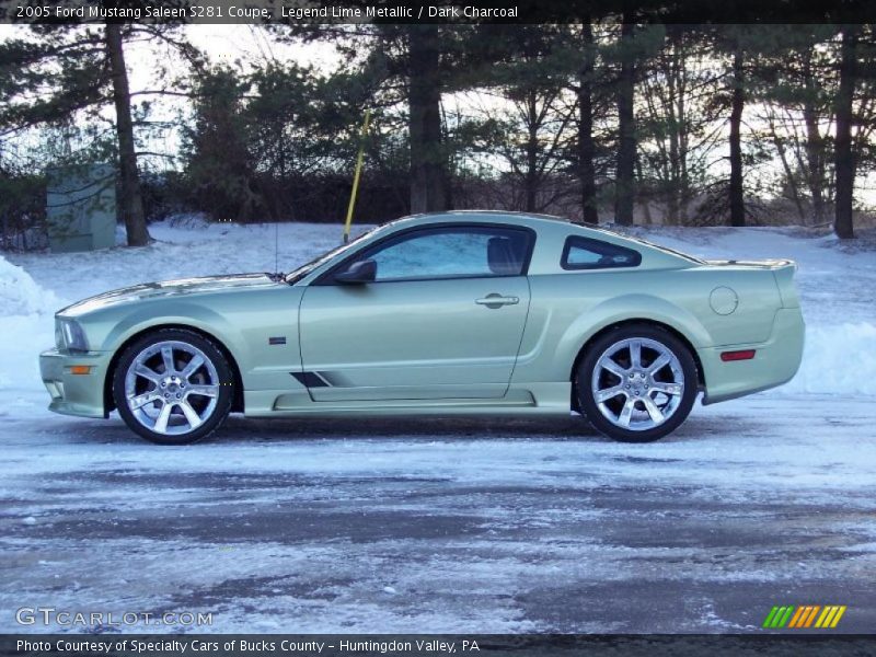 Legend Lime Metallic / Dark Charcoal 2005 Ford Mustang Saleen S281 Coupe
