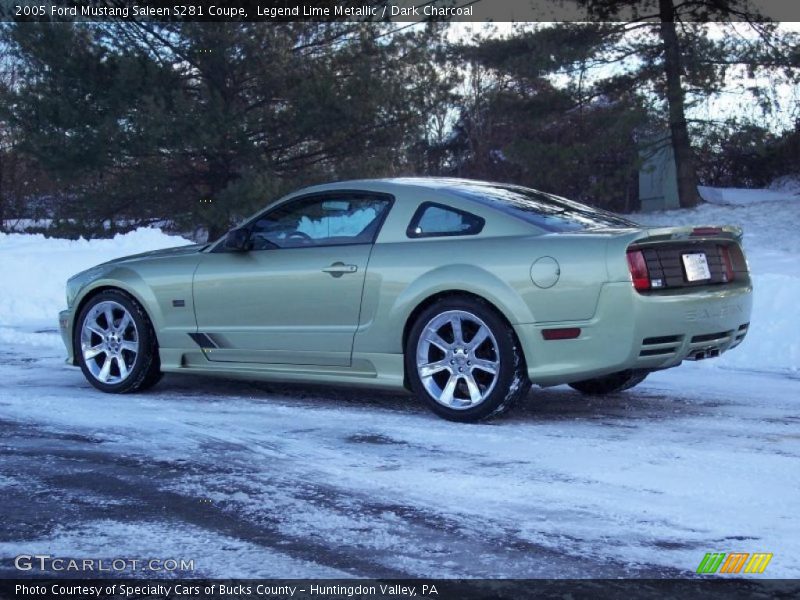 Legend Lime Metallic / Dark Charcoal 2005 Ford Mustang Saleen S281 Coupe