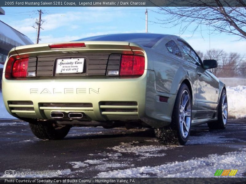 Legend Lime Metallic / Dark Charcoal 2005 Ford Mustang Saleen S281 Coupe