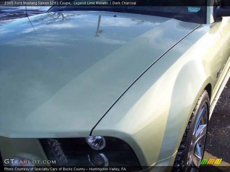 Legend Lime Metallic / Dark Charcoal 2005 Ford Mustang Saleen S281 Coupe