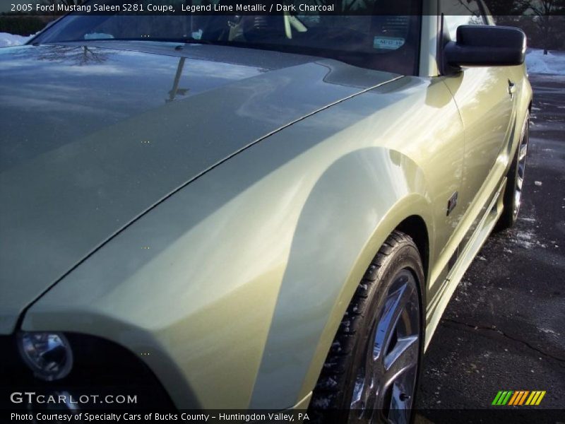 Legend Lime Metallic / Dark Charcoal 2005 Ford Mustang Saleen S281 Coupe