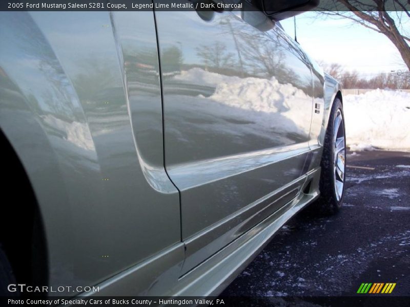 Legend Lime Metallic / Dark Charcoal 2005 Ford Mustang Saleen S281 Coupe