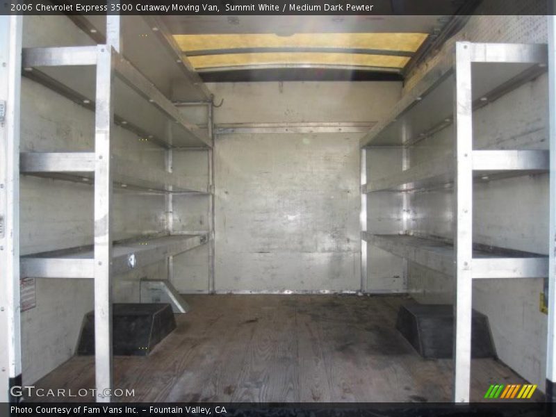 Summit White / Medium Dark Pewter 2006 Chevrolet Express 3500 Cutaway Moving Van