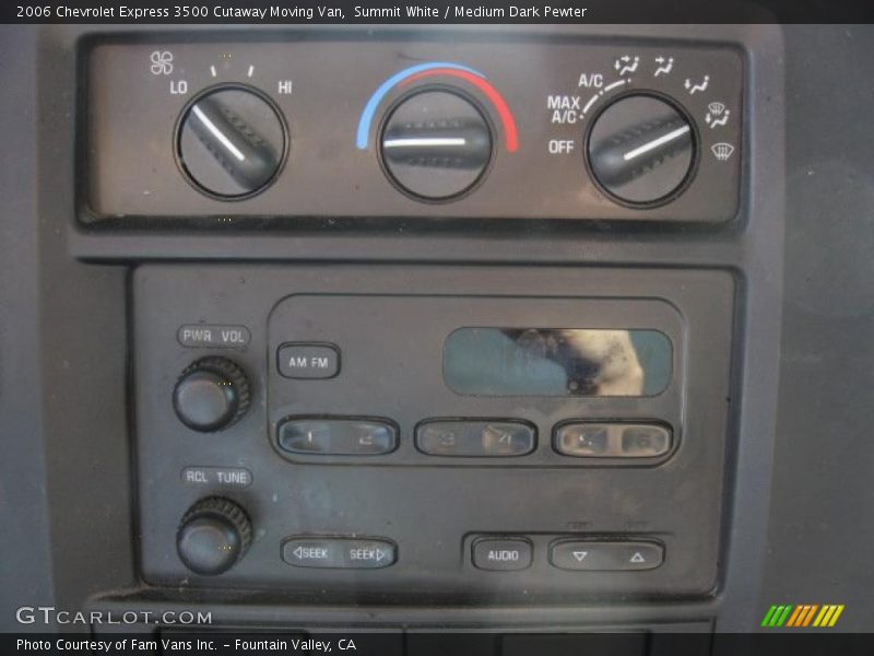 Summit White / Medium Dark Pewter 2006 Chevrolet Express 3500 Cutaway Moving Van