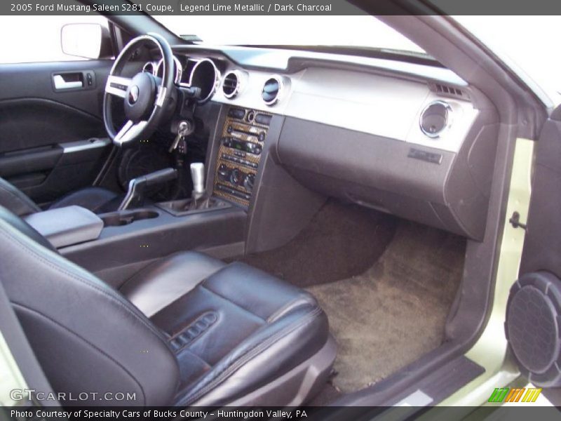 Legend Lime Metallic / Dark Charcoal 2005 Ford Mustang Saleen S281 Coupe