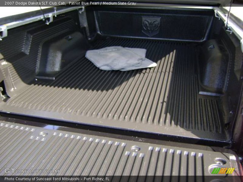 Patriot Blue Pearl / Medium Slate Gray 2007 Dodge Dakota SLT Club Cab