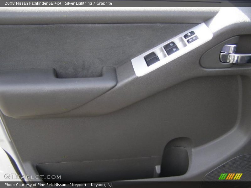 Silver Lightning / Graphite 2008 Nissan Pathfinder SE 4x4