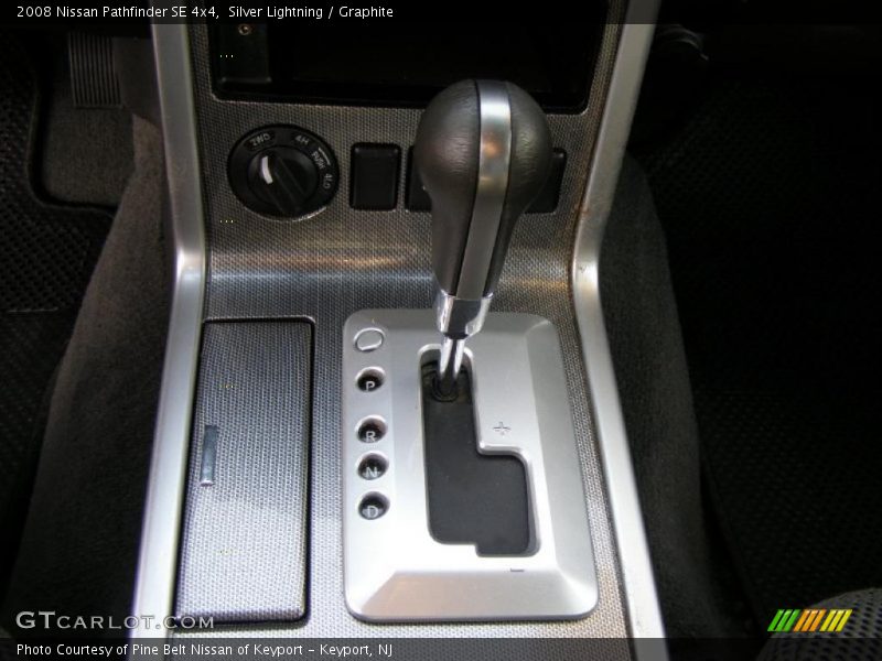 Silver Lightning / Graphite 2008 Nissan Pathfinder SE 4x4