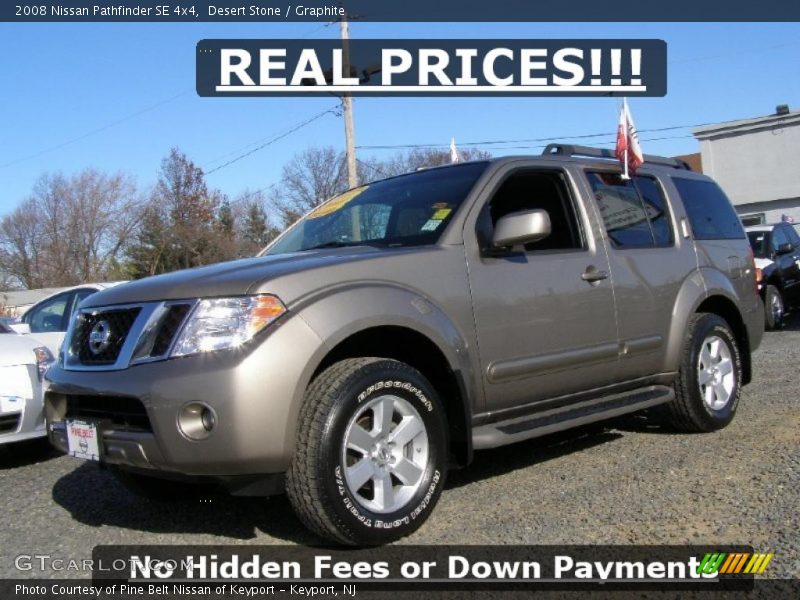 Desert Stone / Graphite 2008 Nissan Pathfinder SE 4x4